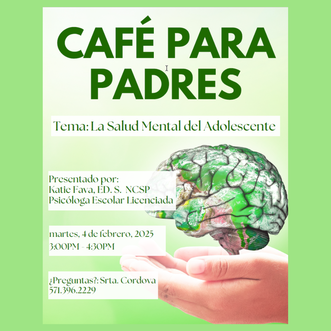 Parent Coffee Flyer Spanish