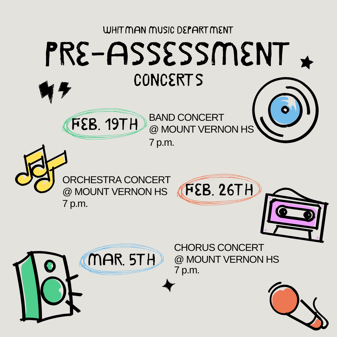 Music Department Concert Flyer