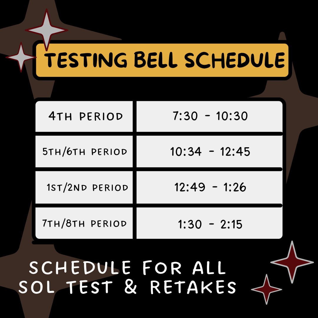 Bell Schedule Graphic