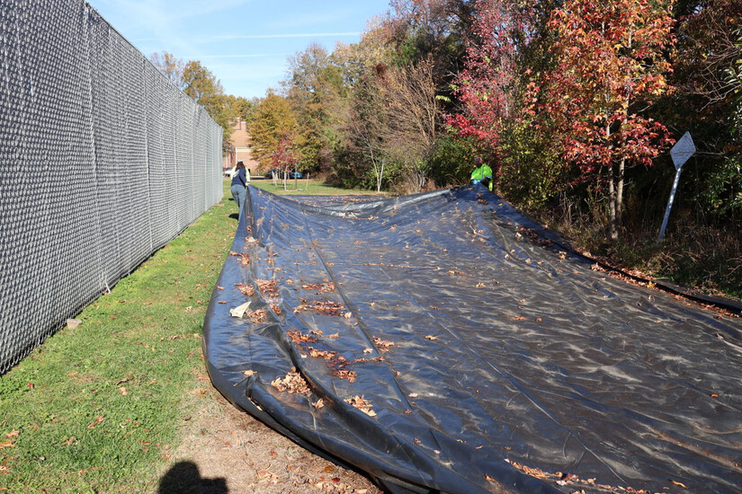 Pollinator Meadow Seeding Program tarp